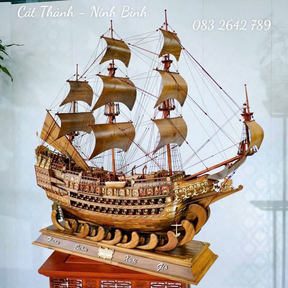Xưởng Làm Thuyền Buồm Gỗ Mỹ Nghệ Tại Ninh Bình – Tinh Hoa Nghề Thủ Công Quốc Điệp